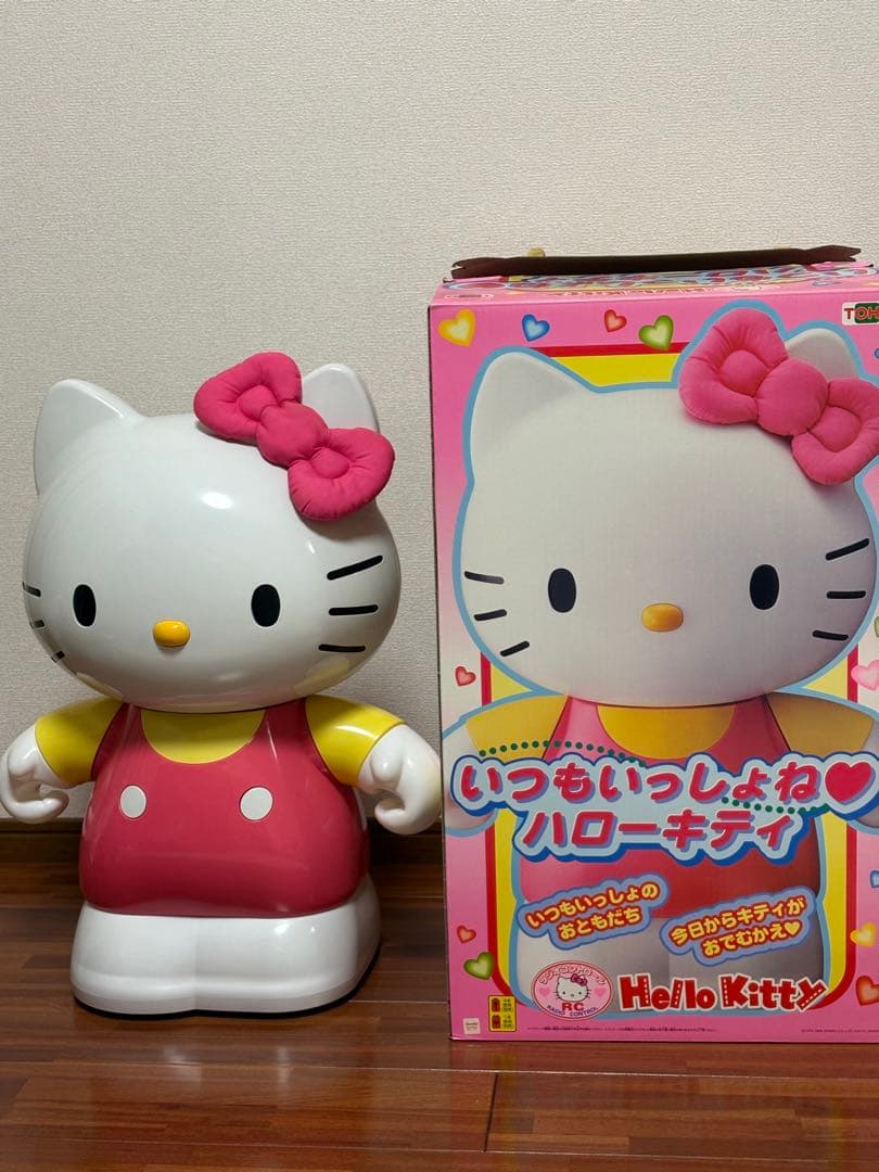 サンリオ ハローキティ RC いつもいっしょね ハローキティ　巨大ラジコン