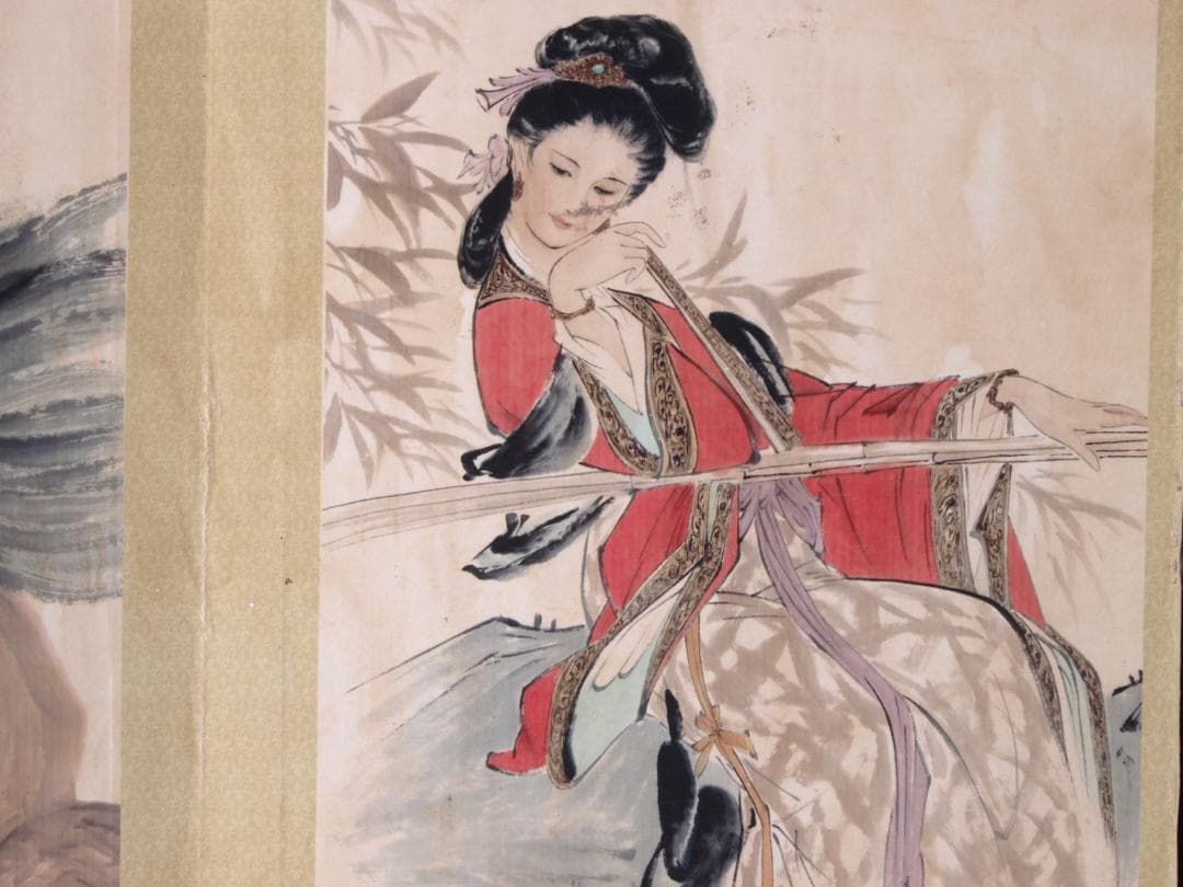 中国近代画家　刘继卣作動物図　激安骨董品AK1389A10-2