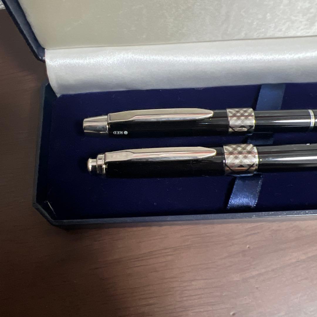 廃盤 BURBERRY バーバリー シャーペン 多機能ペン セット