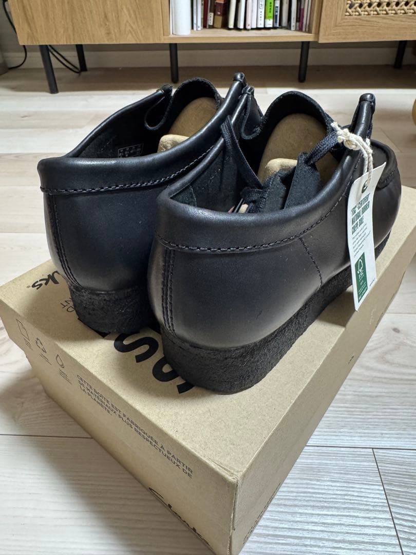 クラークス ワラビー ブラック UK8.5 CLARKS