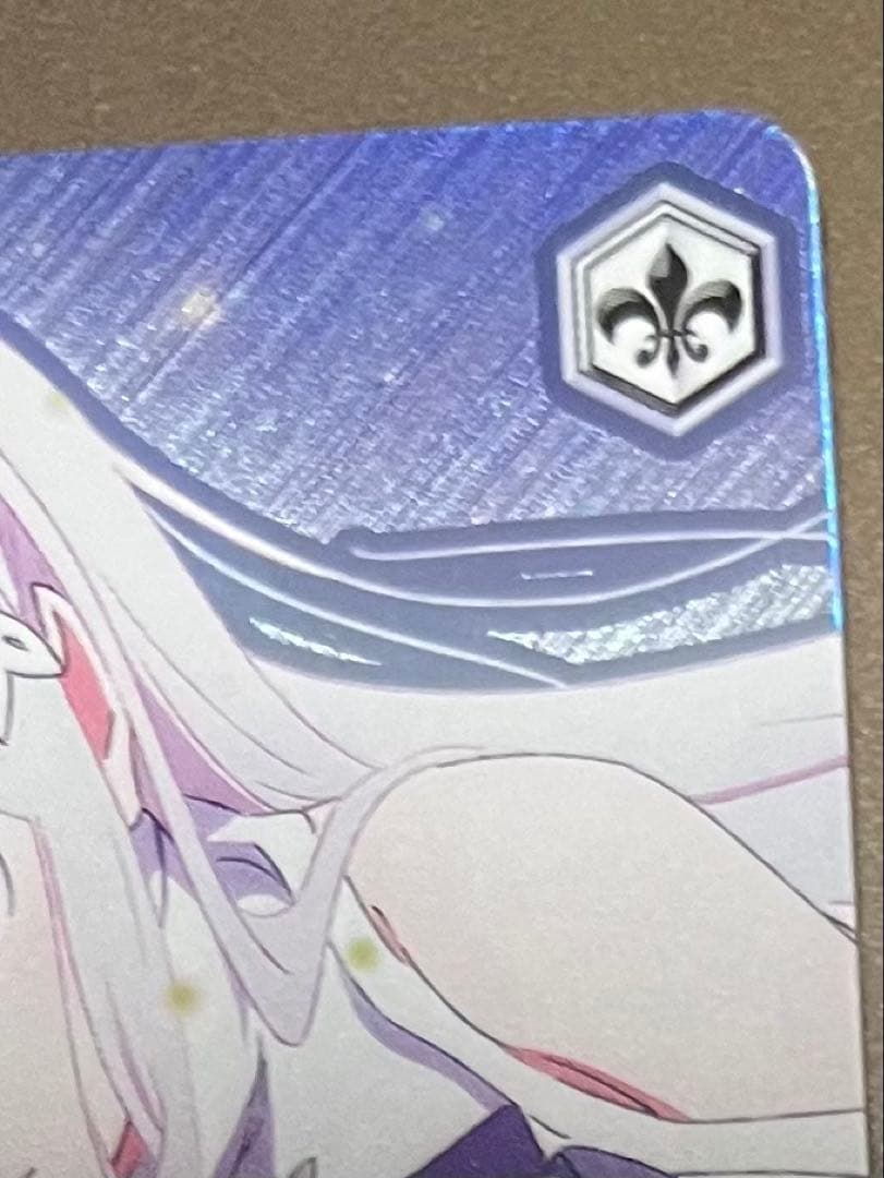 ヴァイスシュヴァルツ リゼロ 精霊使い エミリア SP サイン