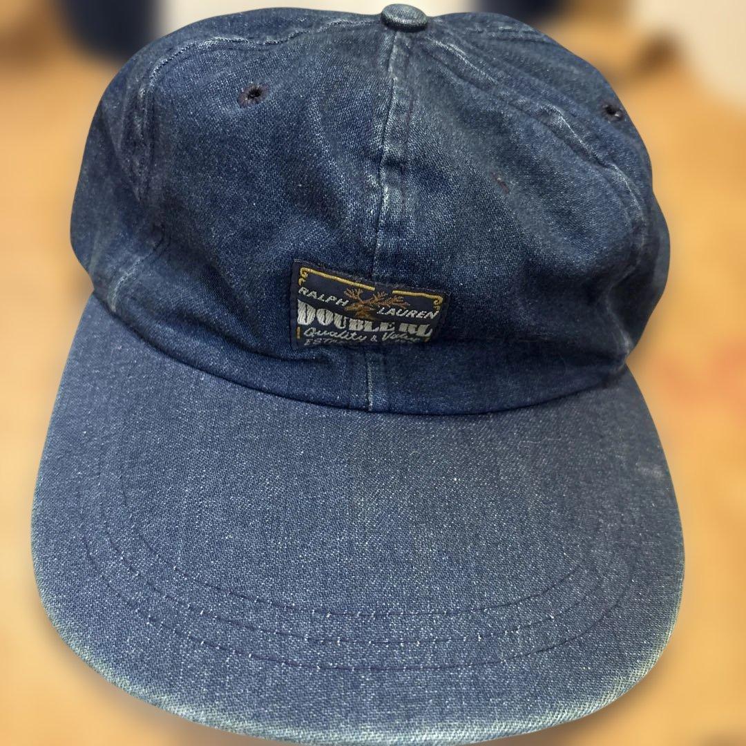 RRL ダブルアールエル　デニムキャップ　アメリカ製