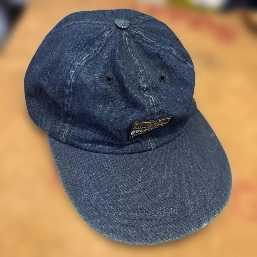 RRL ダブルアールエル　デニムキャップ　アメリカ製