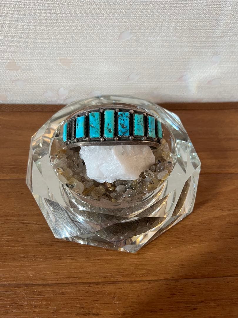 ターコイズ バングル ブレスレット ナバホ インディアンジュエリー