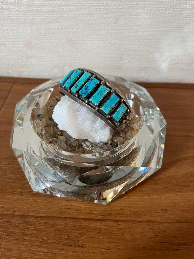 ターコイズ バングル ブレスレット ナバホ インディアンジュエリー