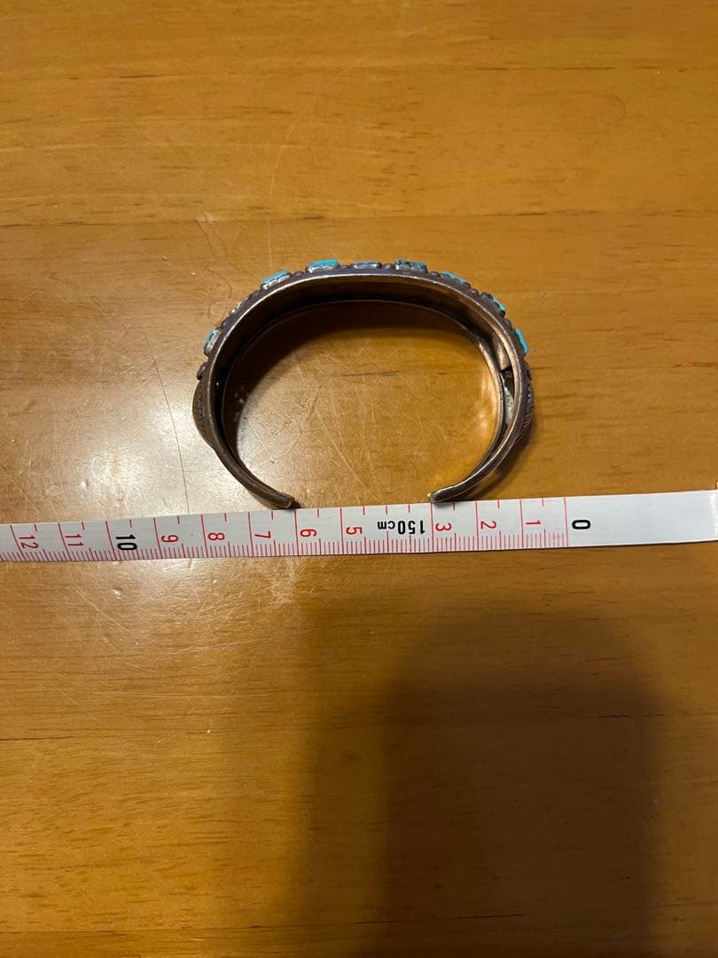 ターコイズ バングル ブレスレット ナバホ インディアンジュエリー