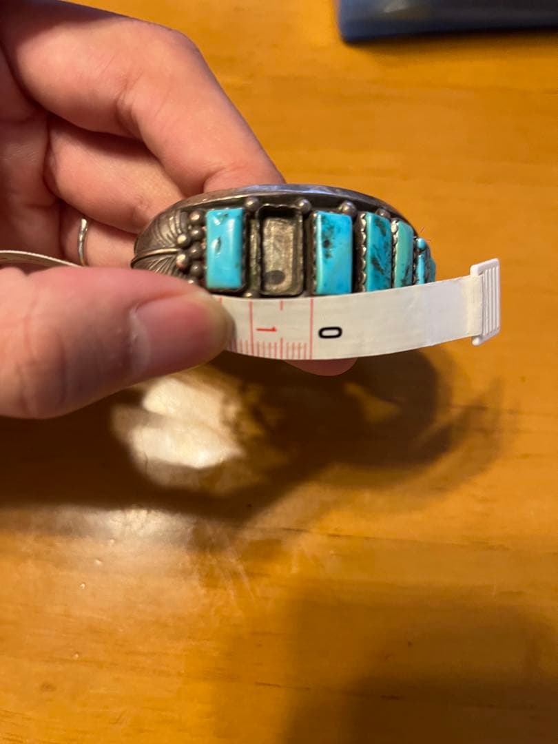ターコイズ バングル ブレスレット ナバホ インディアンジュエリー