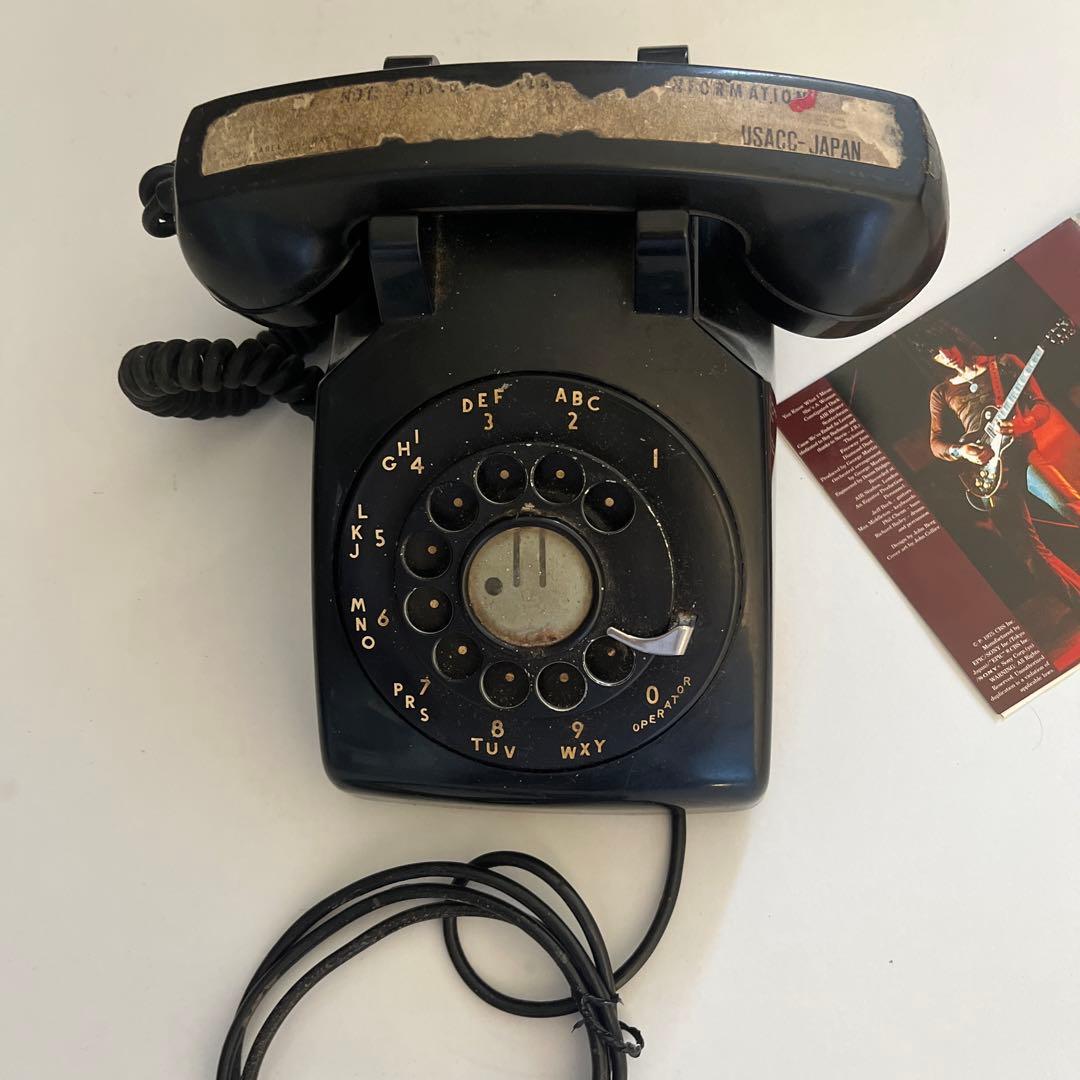 希少　米国軍用固定電話機　ＵＳＡＣＣーＪＡＰＡＮ　使用品