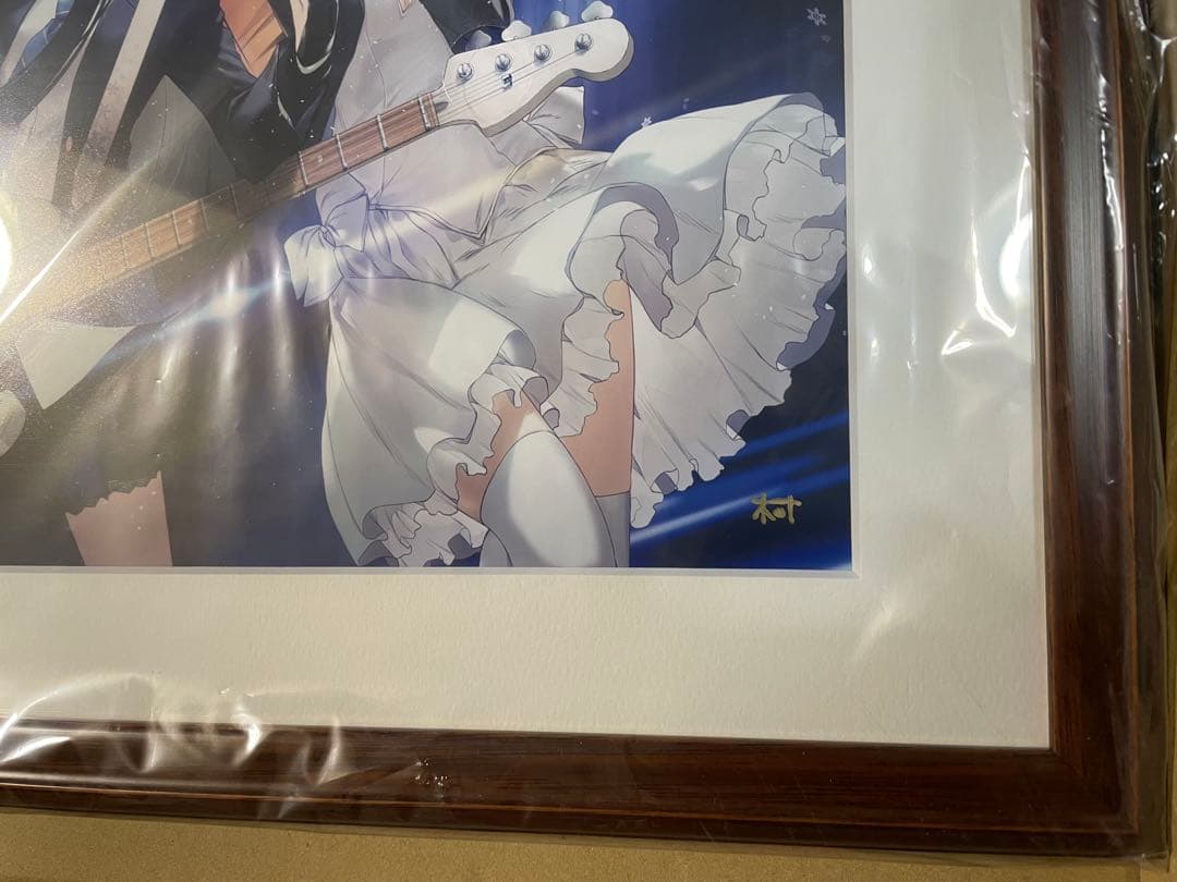 WHITE ALBUM2　複製原画　なかむらたけし　直筆サイン入り　学園祭