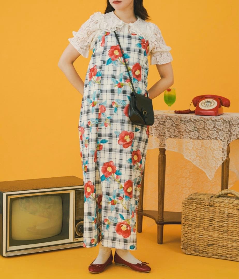 kutir 【クティールとレトロ】2wayレトロ浴衣セット