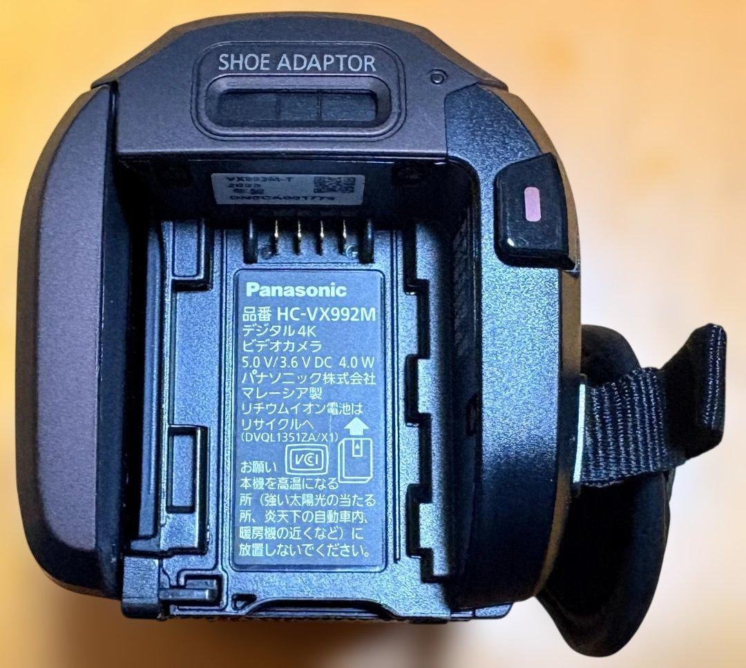 chi様　美品Panasonic 4Kビデオカメラ HC-VX992M ブラウン