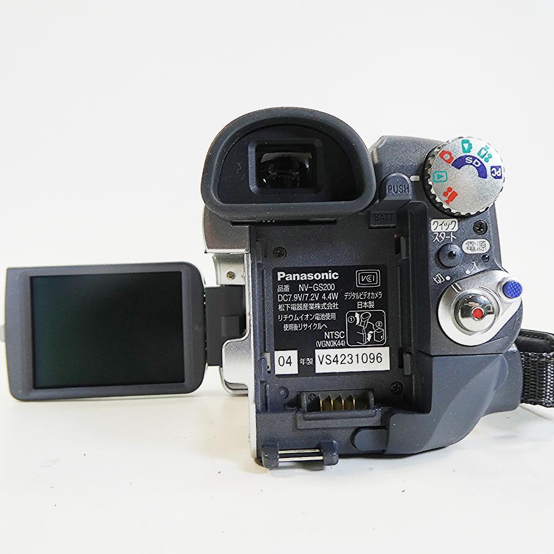 動作良好 パナソニック NV-GS200 MiniDVビデオDVDダビングに最適