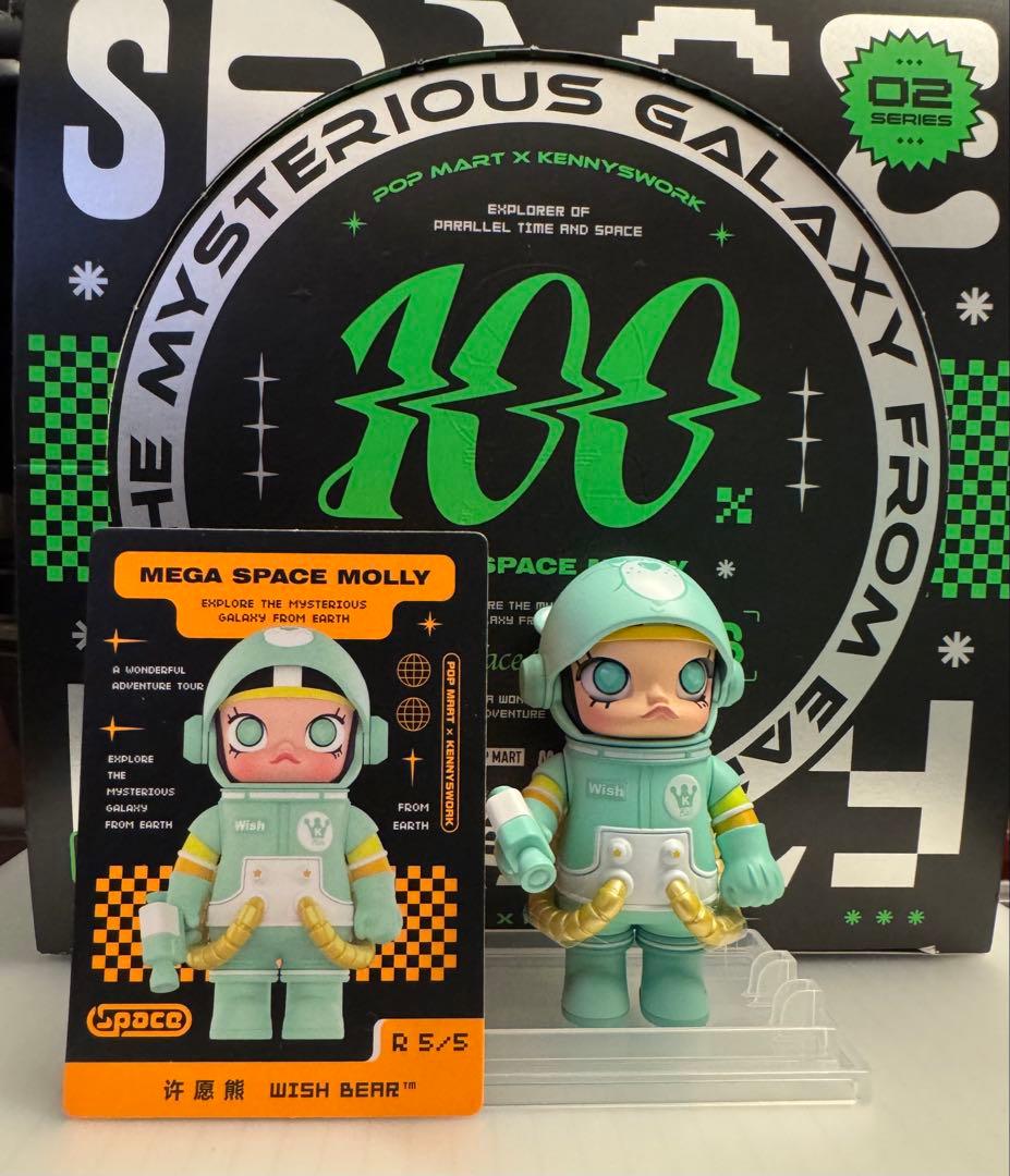レアPOP MART MEGA SPACE MOLLY 100%Series2