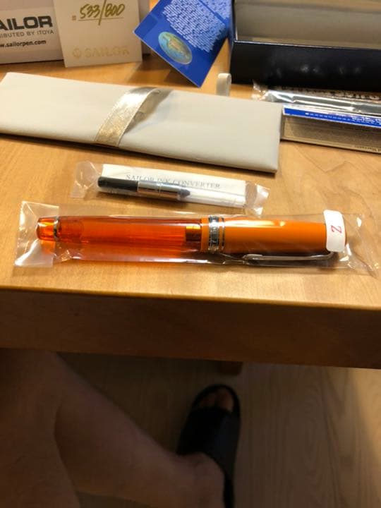 Too hot habenero 万年筆　北米限定　ハバネロ　ズーム　フルサイズ