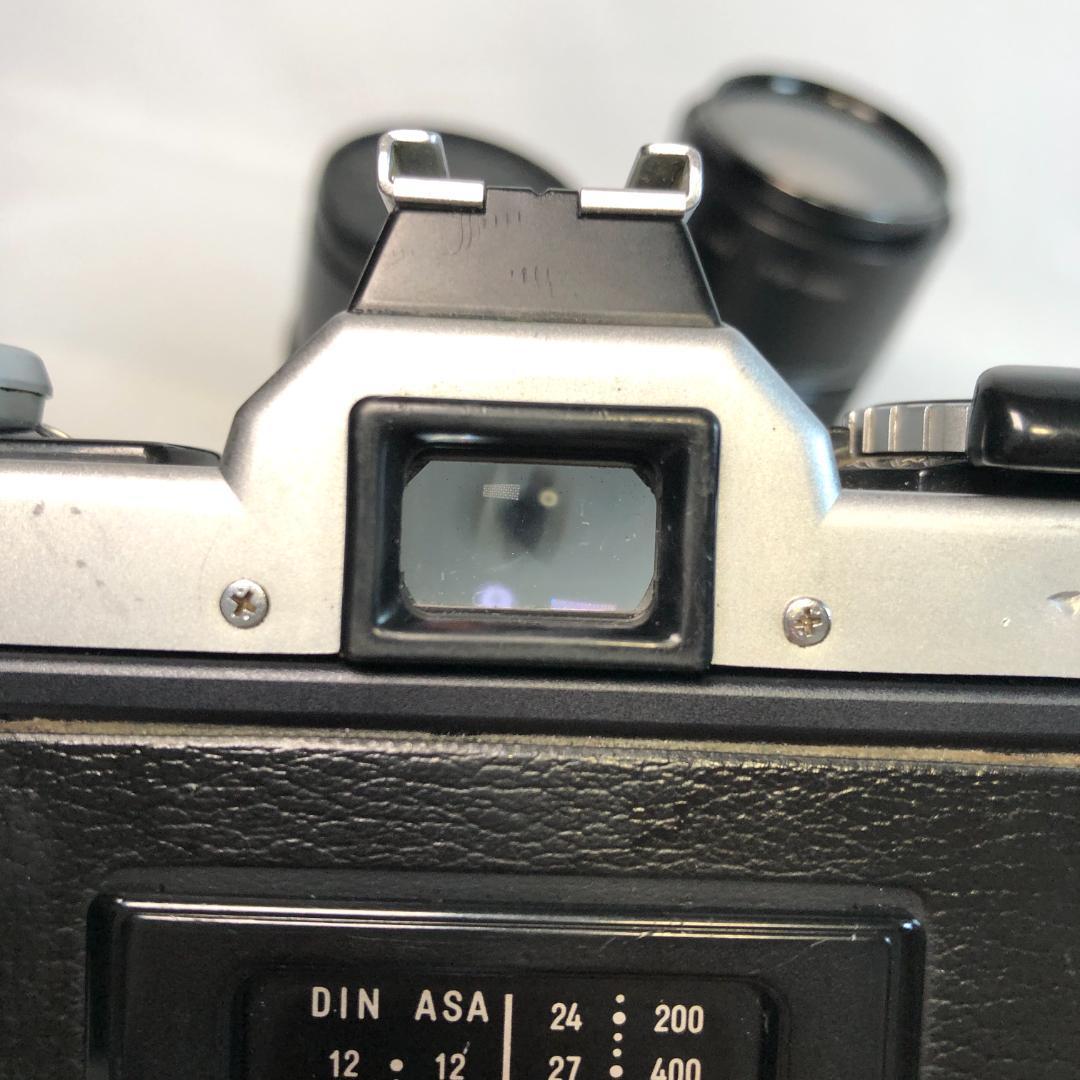 MINOLTA XG-E +レンズ3本セット　MF　ズーム、単焦点【動作確認済】