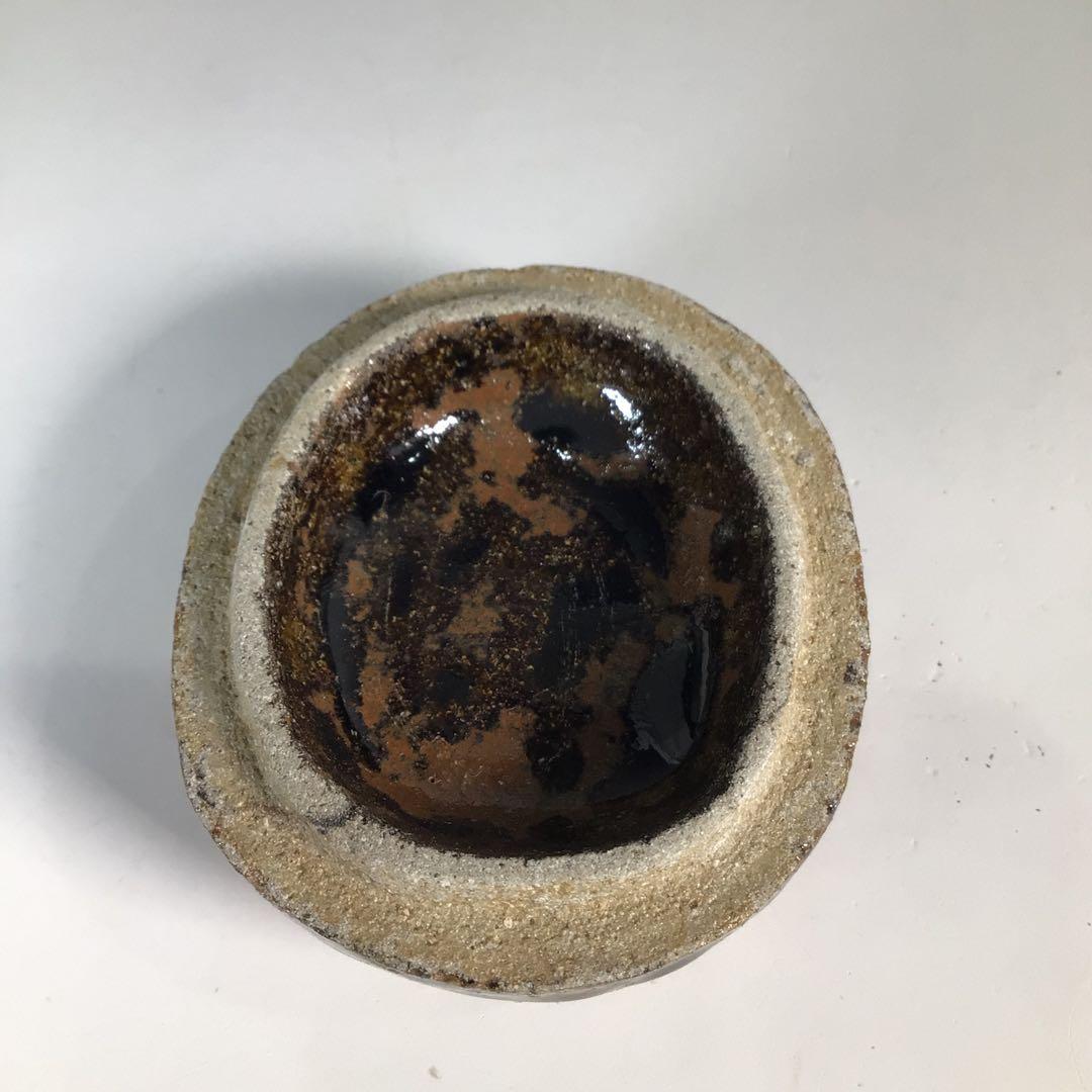 Ｎ２８１　香合　『徳澤守俊造』『久田宗也　尋牛斎　箱書』『瓢香合』　共箱　茶道具