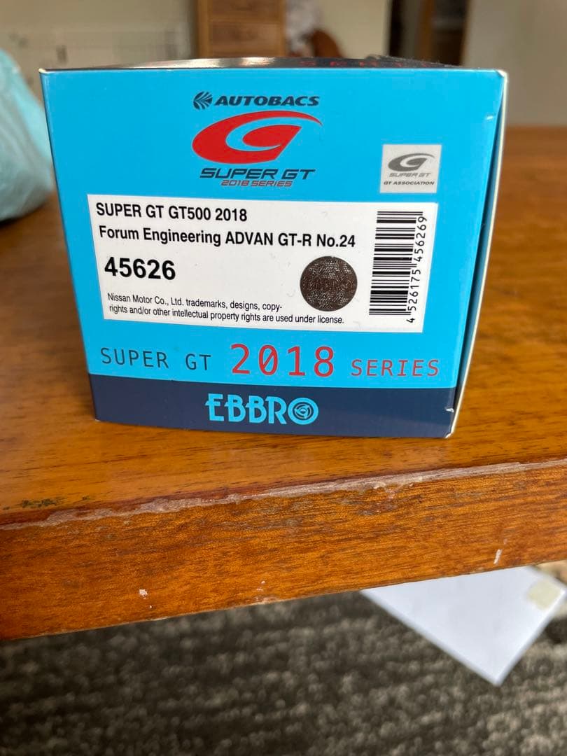 ミニカー EBBRO Forum Engineering ADVAN GT-R 2018
