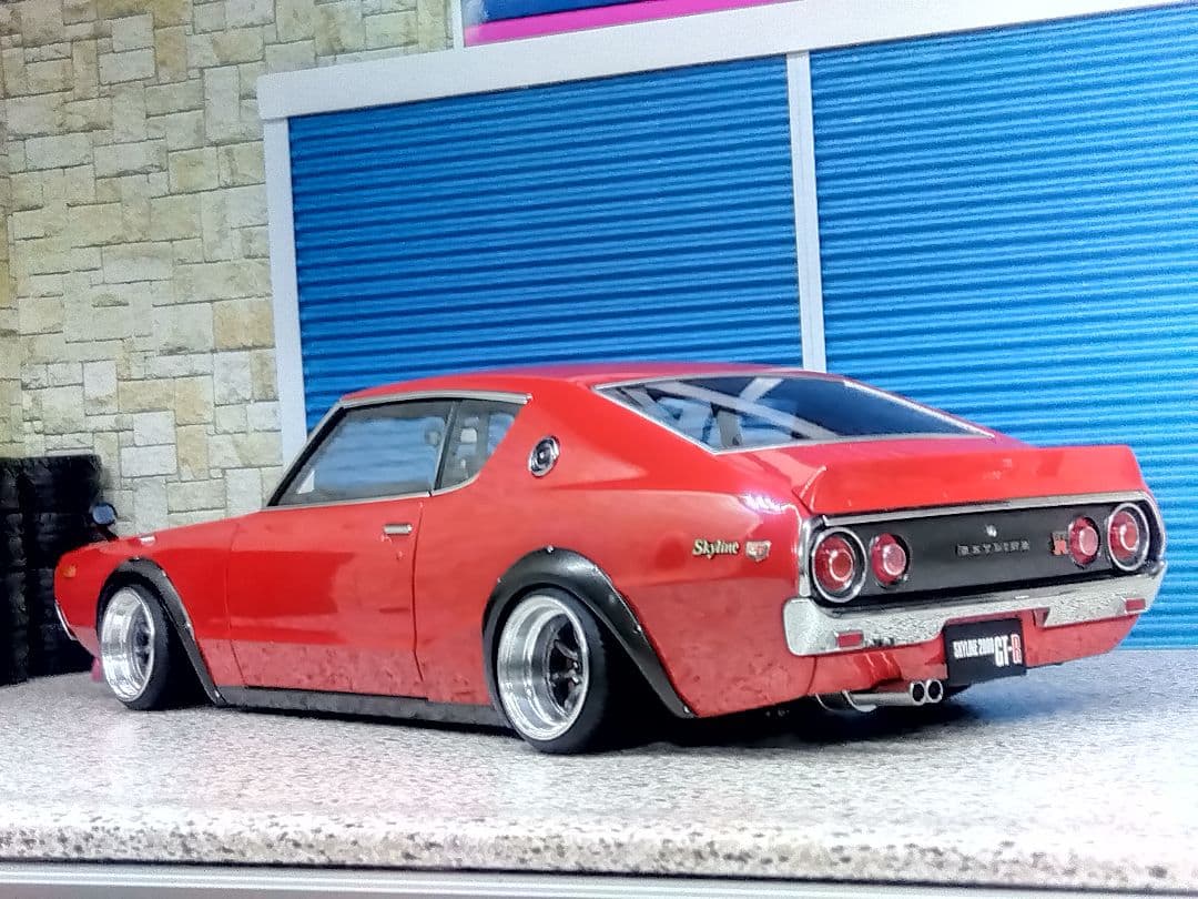 AUTOart 1/18ミニカー ケンメリGT-R (KPGC110) カスタム