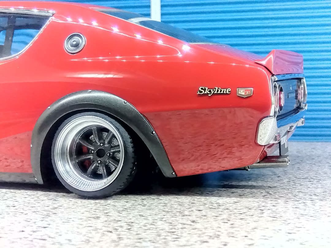 AUTOart 1/18ミニカー ケンメリGT-R (KPGC110) カスタム