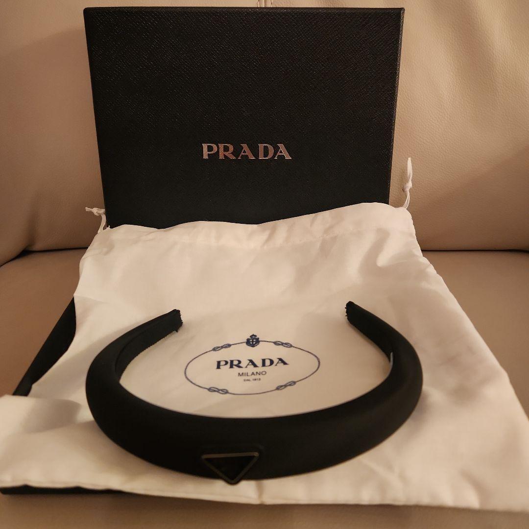 ★専用　新品未使用　PRADA ブラック ヘアバンド