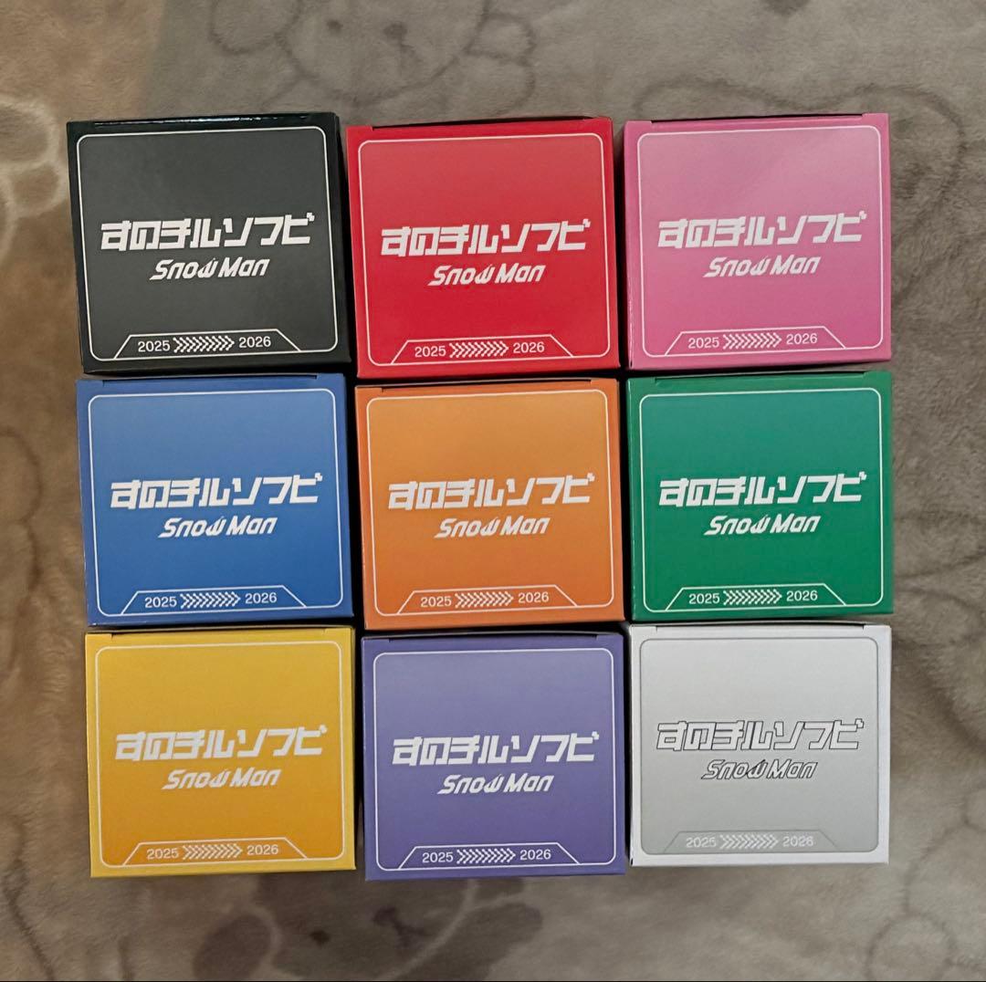 Man すのチルソフビ 2025 2026 ON ９人セット