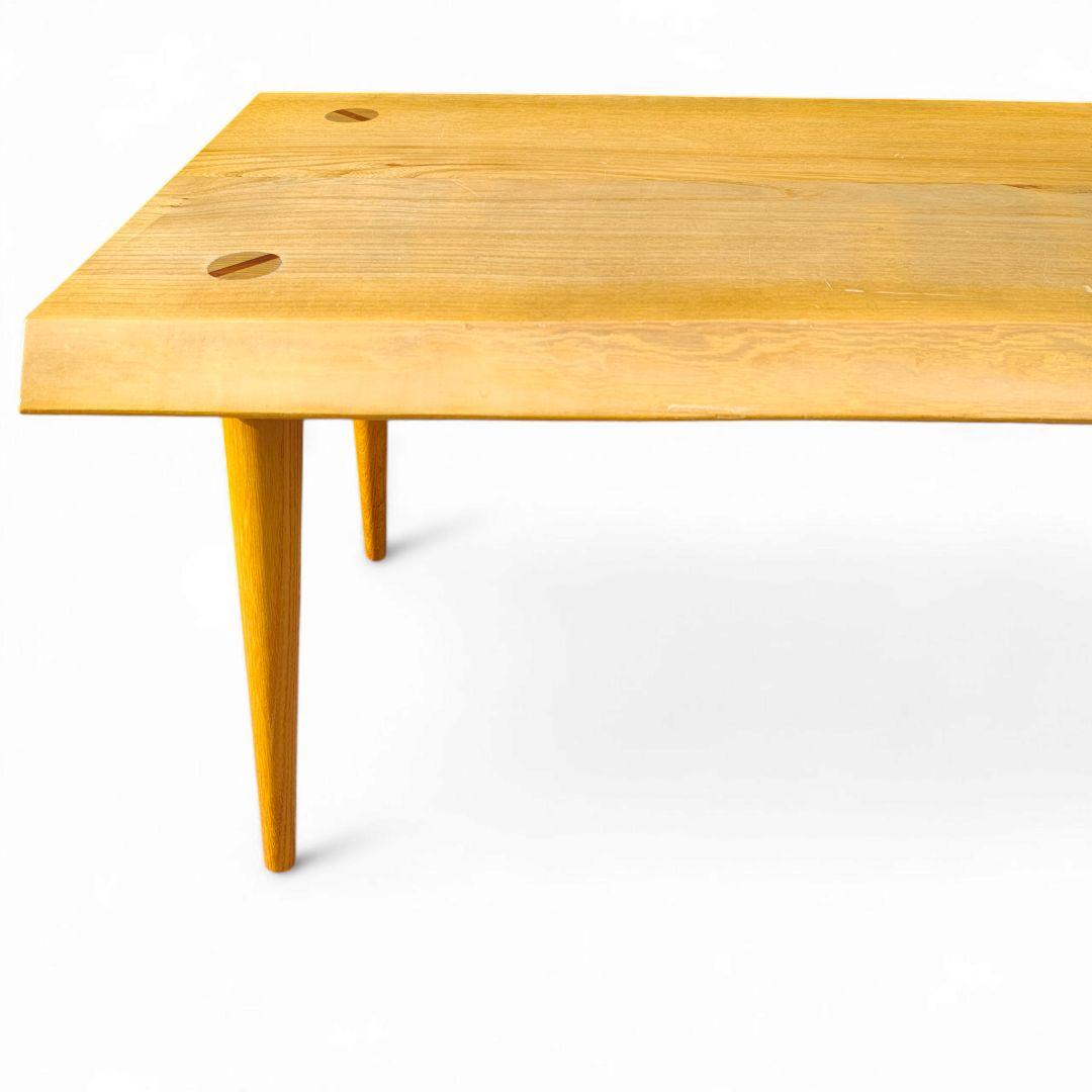 ウサミ木工 天然木 無垢材 ベンチ サイドテーブル カフェテーブル ローテーブル