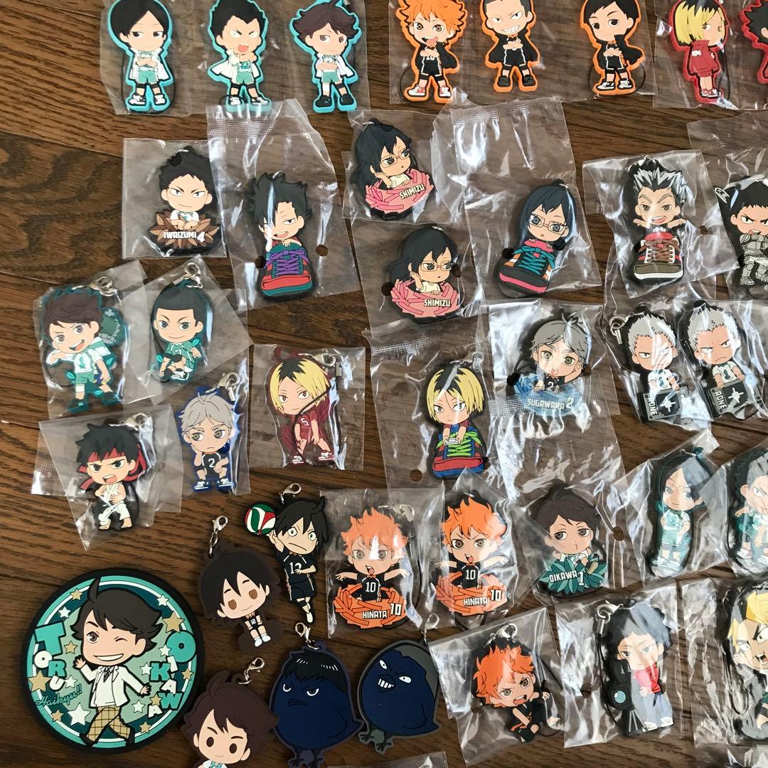 値下げ❤新品未開封★ハイキュー ラバーストラップ115コ　景品　一番くじラバスト