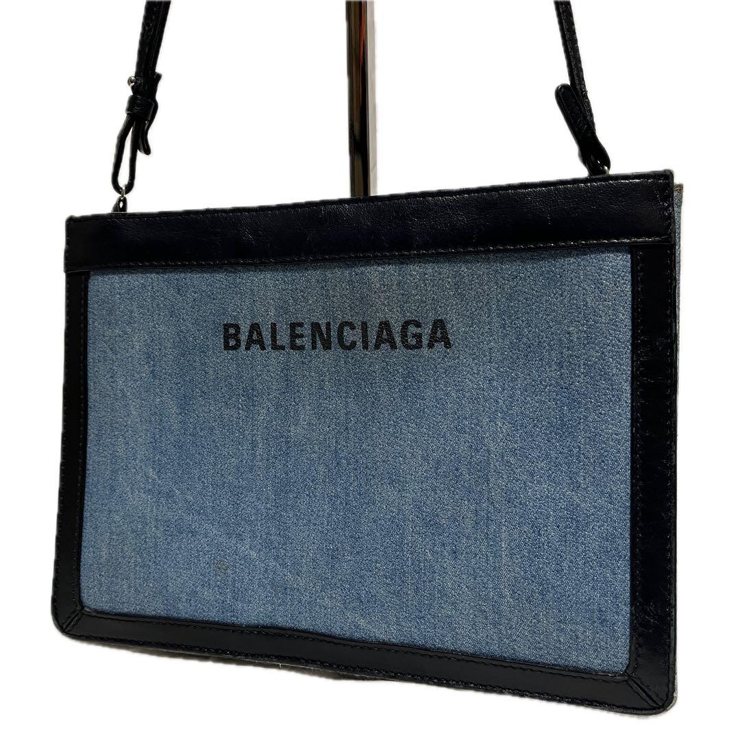 Y2K BALENCIAGA ショルダーバッグ デニム バレンシアガ 732