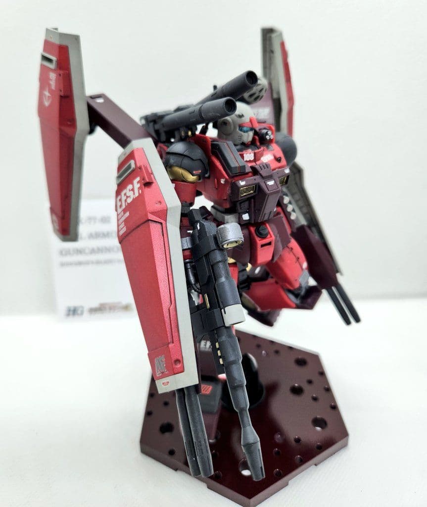 ミ*ノ様 1/144　フルアーマーガンキャノン(ククルスドアンの島Ver.