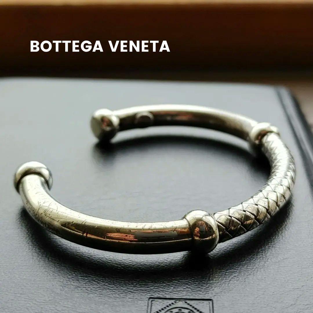 BOTTEGA VENETA ボッテガヴェネタ ブレスレット シルバー バングル