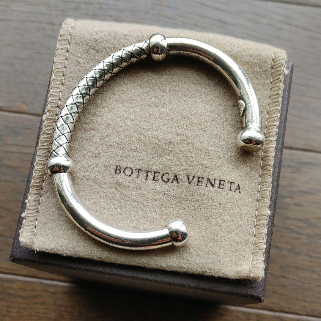 BOTTEGA VENETA ボッテガヴェネタ ブレスレット シルバー バングル