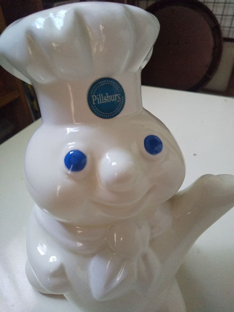 ヴィンテージドゥボーイ　陶器製の貯金箱　USAヴィンテージ雑貨 ピルズベリー