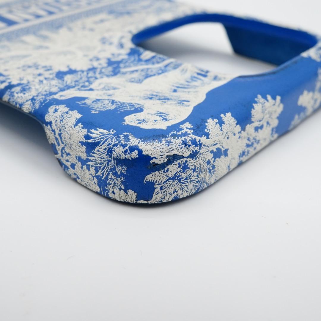 Christian Dior iPhone13 用ケース ブルー