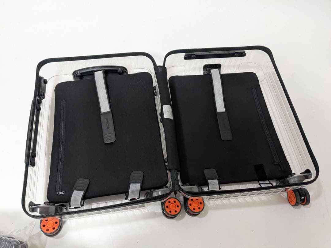 RIMOWA × OFF-WHITE コラボ シースルー 36L スーツケース