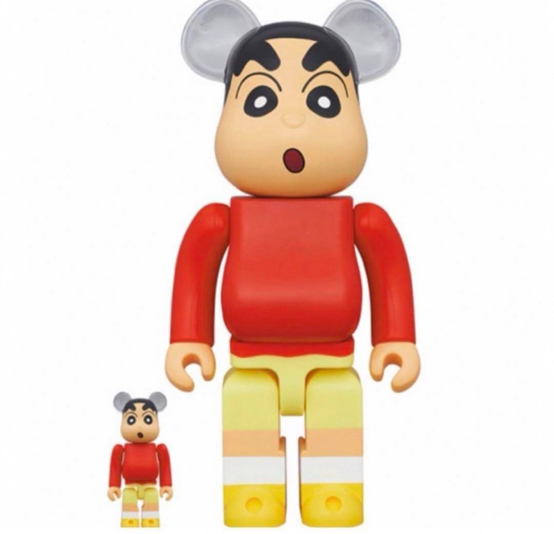 BE@RBRICKベアブリック クレヨンしんちゃん 100％＆400％