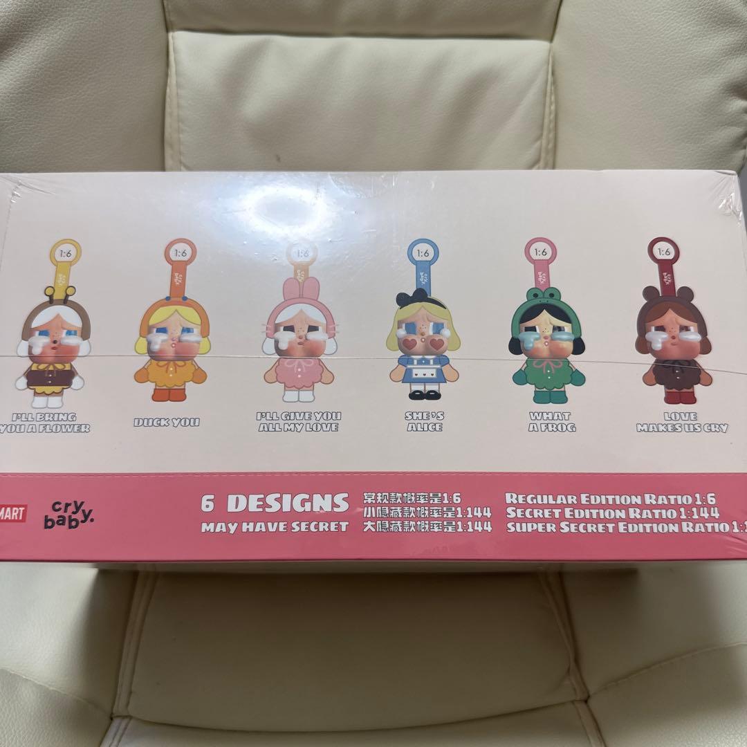 CRYBABY Crying Again シリーズ フェイスぬいぐるみ 1box