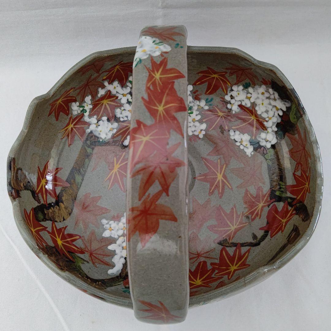 京焼  雲錦模様 手鉢 (お菓子器) 茶道具