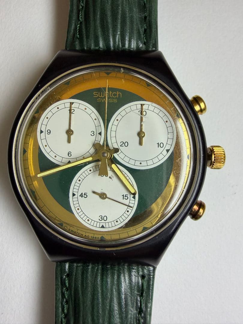 ビンテージ Swatchクロノグラフ「 Grand Prix」セット稼働確認済み