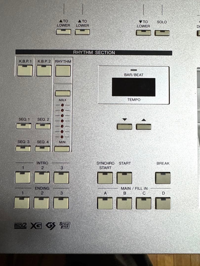 Yamaha DDK-7（d-deck）エレクトーン