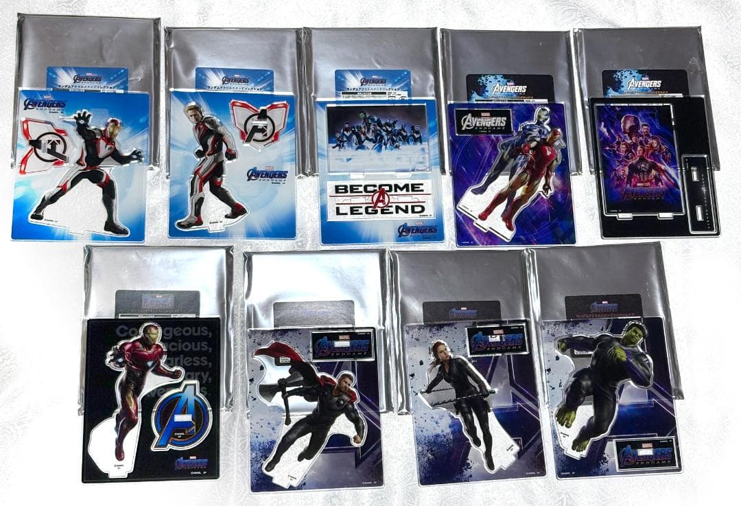マーベル アクリルスタンドコレクション 9点