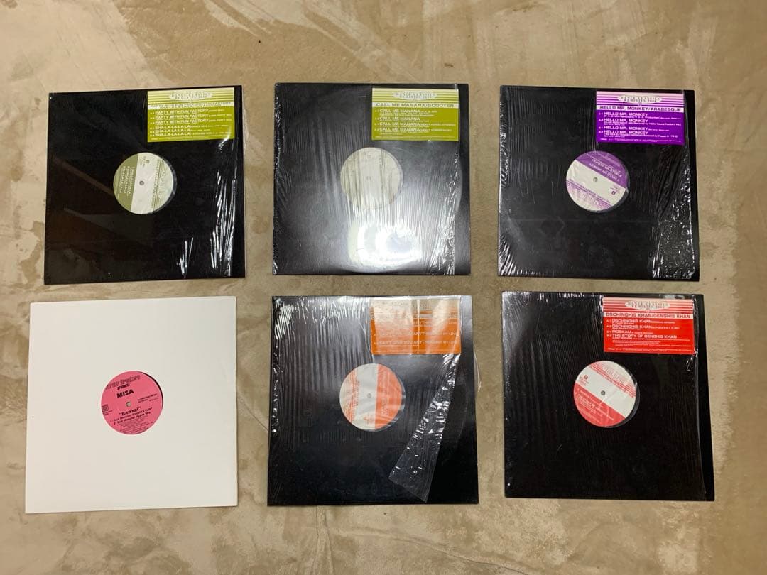 レコード　まとめ売り　約200枚　ハウス・トランス・テクノ・ユーロ　レアもの多数