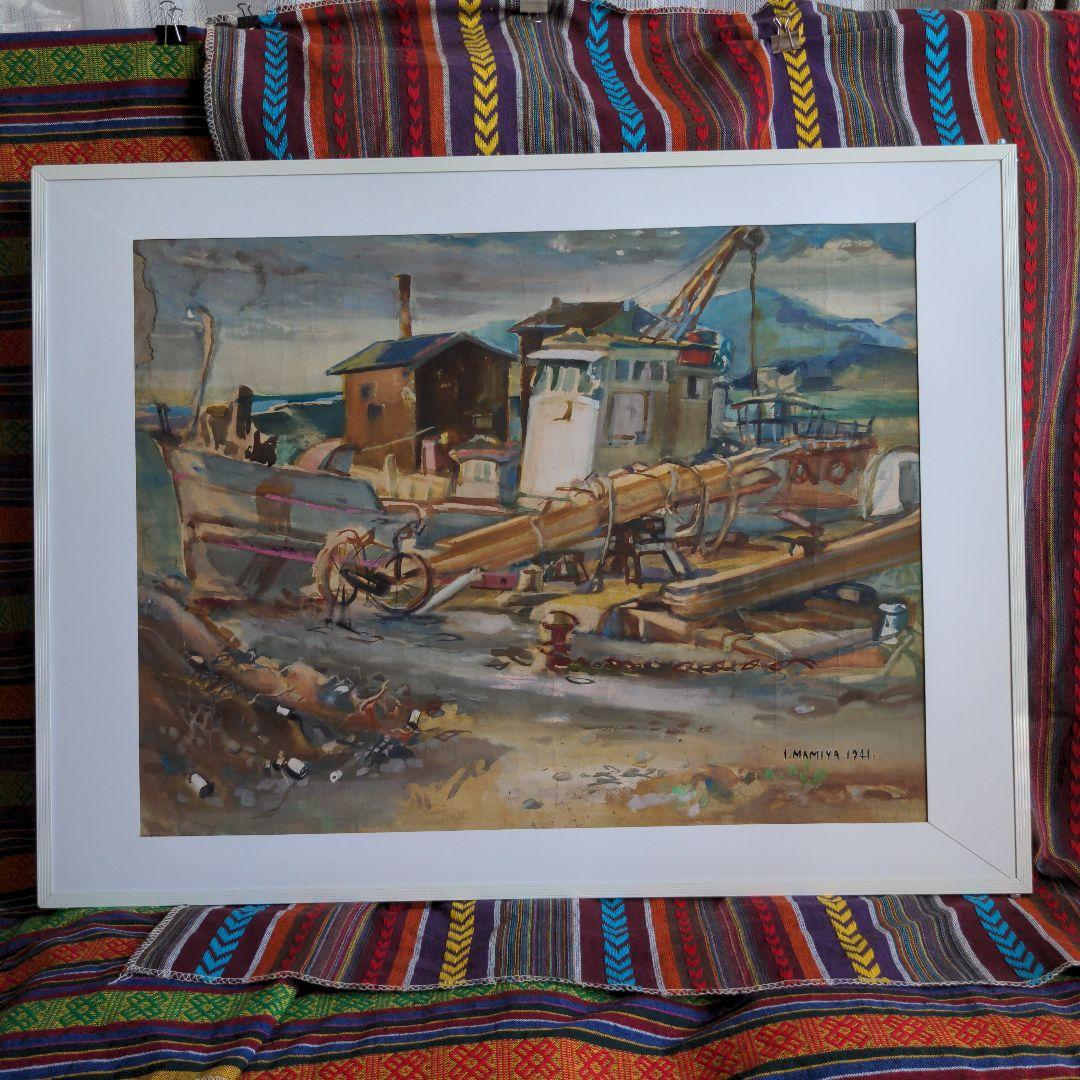 水彩画(港)№186