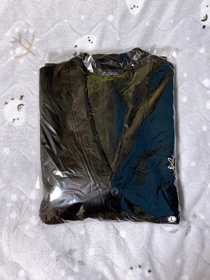 伊東歌詞太郎 s.s.w. スウェットカーディガン ブラックスター L