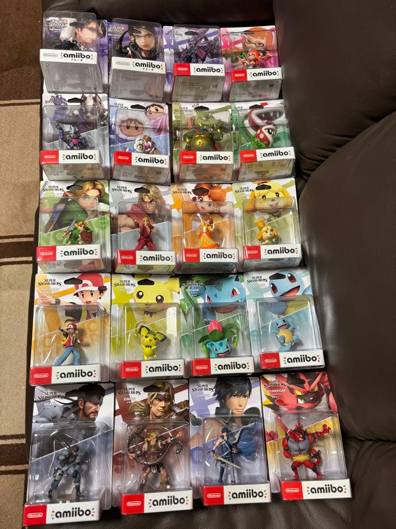 アミーボ　amiiibo スマブラシリーズ 全９４体コンプリートセット