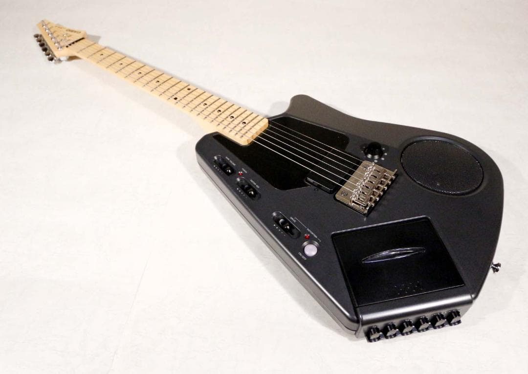 ■CASIO カシオ■アンプ内蔵ギター EG-5 エレキング ブラック■動作品