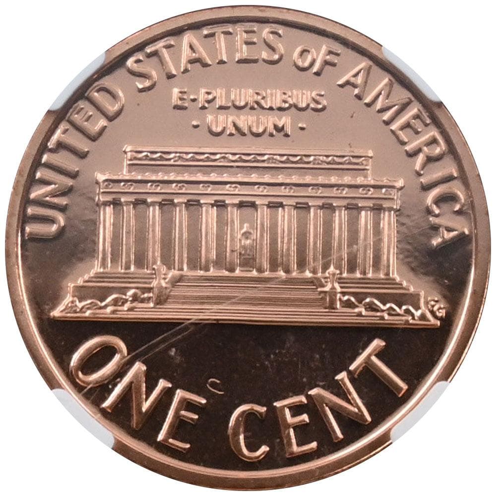 1999アメリカ 1C 銅メッキ亜鉛貨 PF69RDUC リンカーン大統領120
