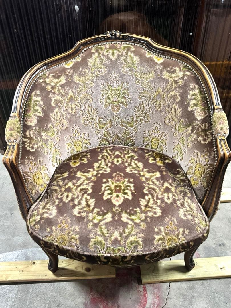 N2271 ドマーニ ルイXV 1人掛けソファ シングルソファ