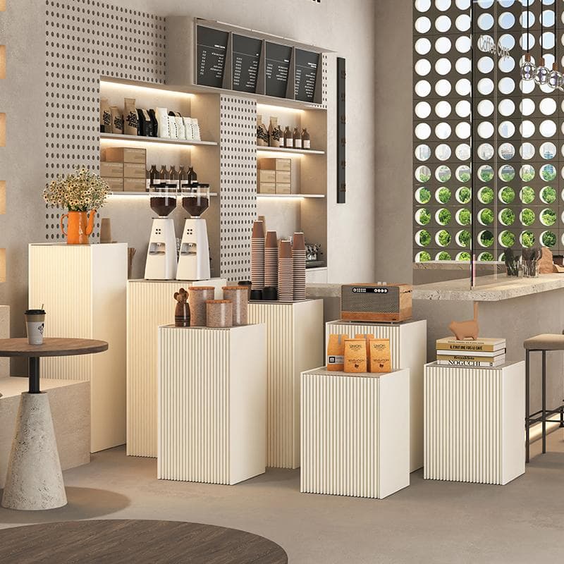 ディスプレイスタンド高さ58㎝長さ50㎝展示台 陳列台 組立不要 展示会イベント