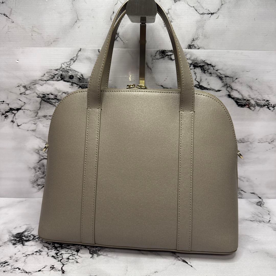 (極美品)大人気、フルラ、サンディー、2wayバック、オールレザー、人気色、金