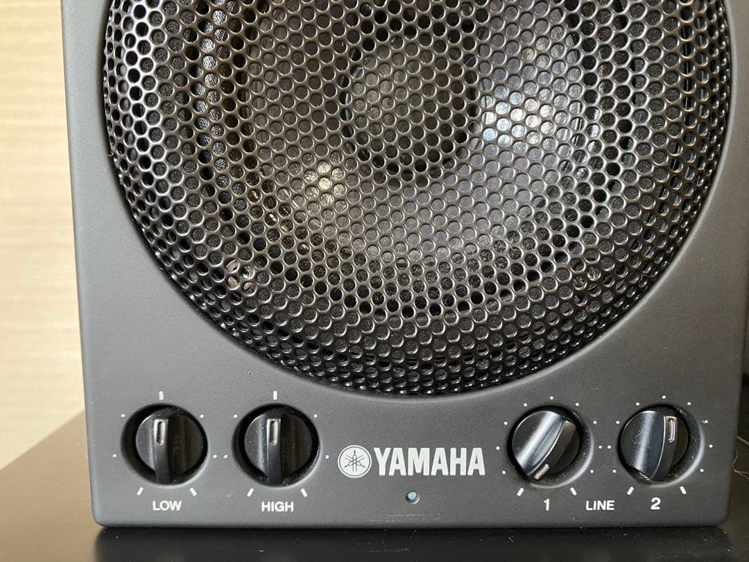 YAMAHA MSP3 モニタースピーカー ペア スタンド・RCAケーブル付